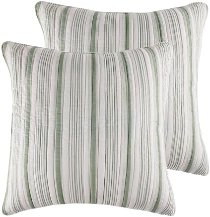 Levtex Home Camden Bedspread Set for Full Size Bed - Buffalo Check Design in Grey and Cream - Reversible Cotton Quilt - Levtex Home Camden Bedspread Set for Full Size Bed - Buffalo Check Design in Grey and Cream - Reversible Cotton Quilt -